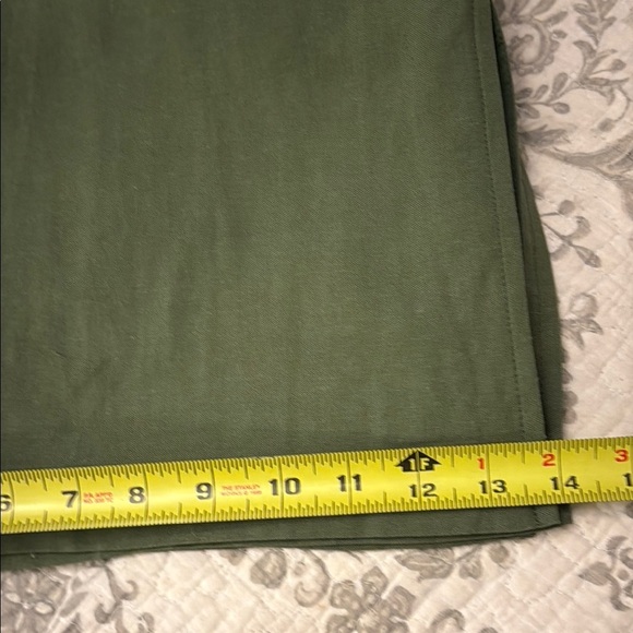 Lulu's Green Wide Leg High-Waisted Pants #445 - Picture 9 of 11